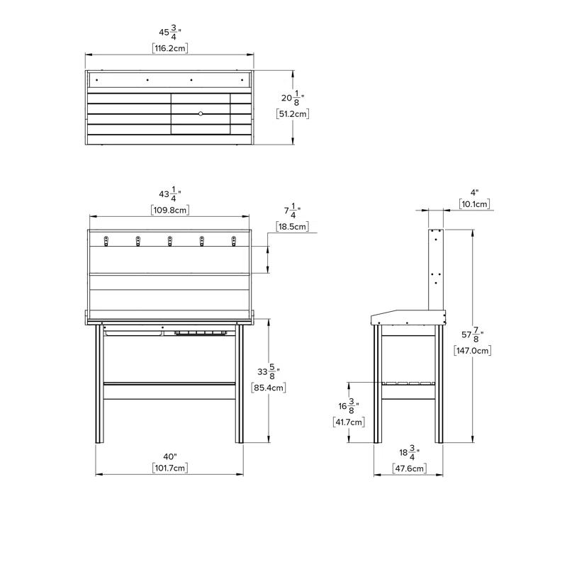 Vita Cedar Potting Bench