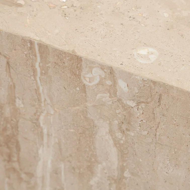 Diamond Sofa Ark End Table Collection Marble Top End Table