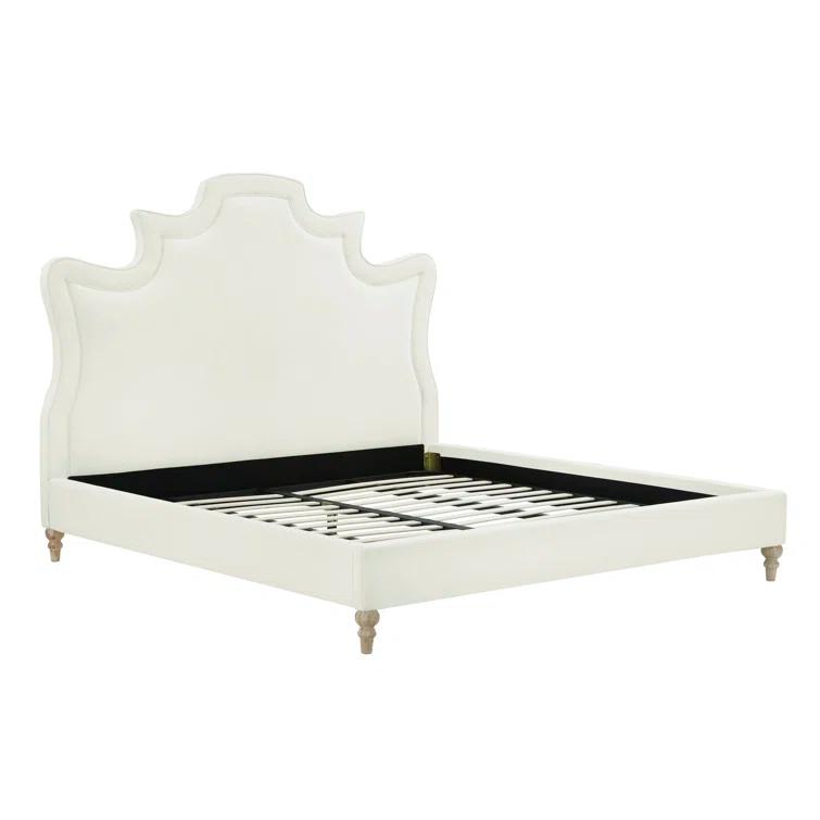 TOV Furniture Serenity Upholstered Platform Bed