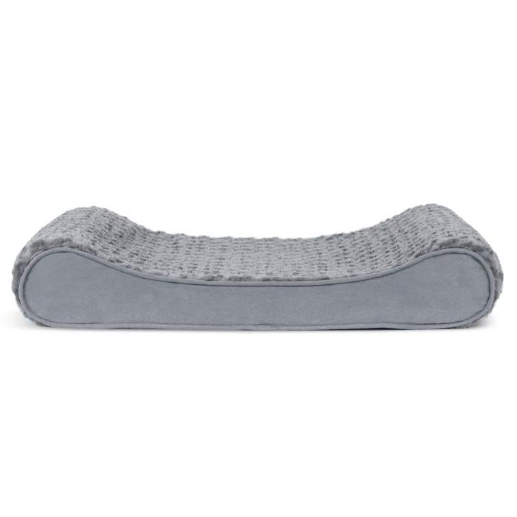 FurHaven Ultra Plush Luxe Lounger Orthopedic Foam Contour Dog Bed