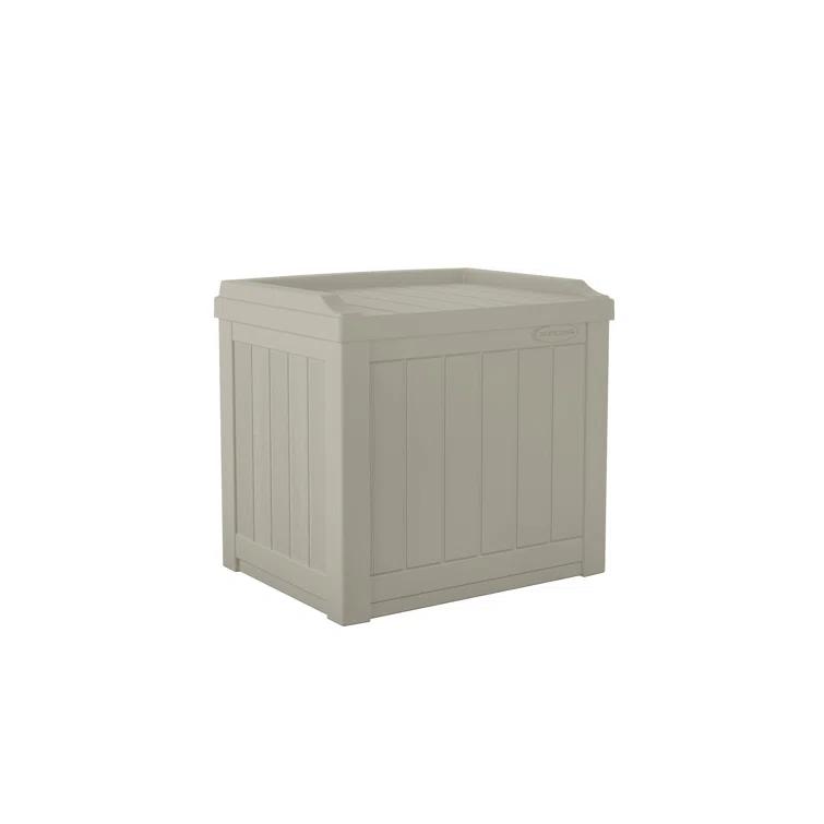 Suncast Suncast 22 Gallon Water Resistant Deck Box with Storage Seat