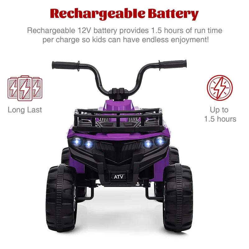 Hetoy 12V Kids Ride On Electric ATV