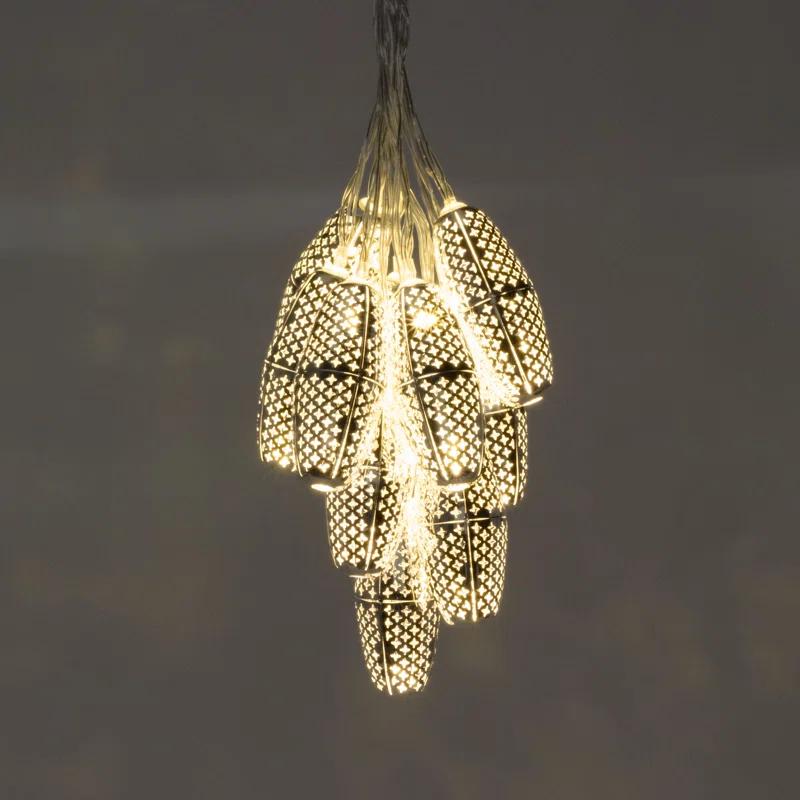 Marrakesh Metal Solar String Lights