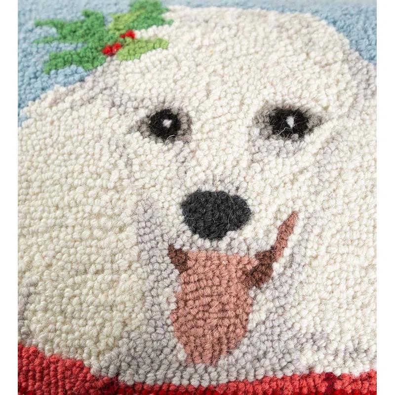 Wool Blend Throw Pillow