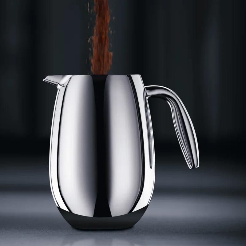 Bodum 1308-16 Bodum Columbia Double Wall Stainless Steel French Press Coffee Maker