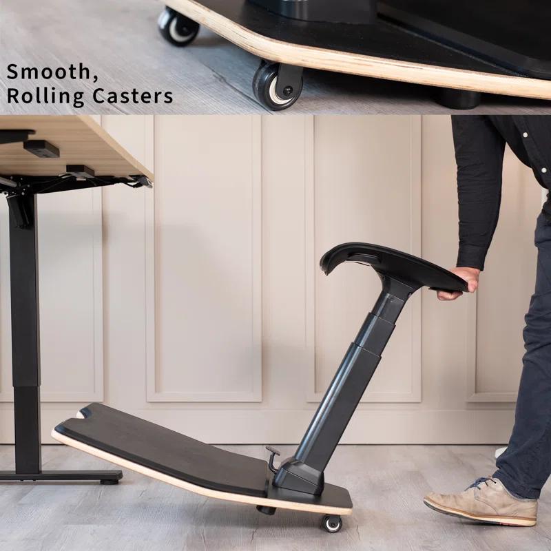 Vivo VIVO Ergonomic Leaning Chair with Anti-Fatigue Mat