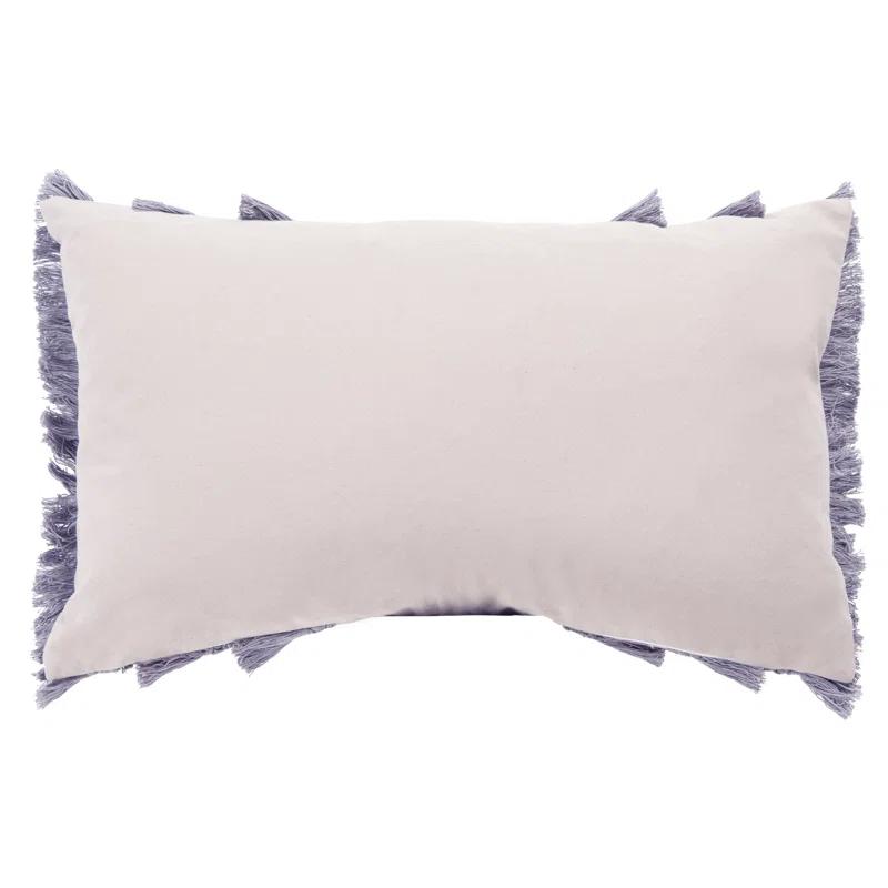 Safavieh Grema Fringed Cotton Reversible Throw Pillow