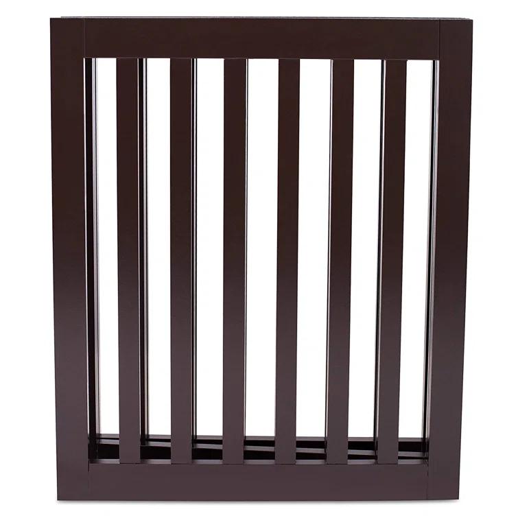 BirdRock Home Wood Free Standing Pet Gate