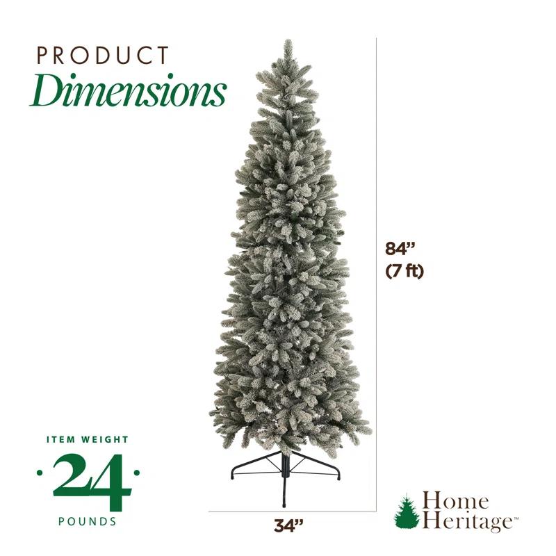 Home Heritage Cascade Quick Set Artificial Christmas Tree