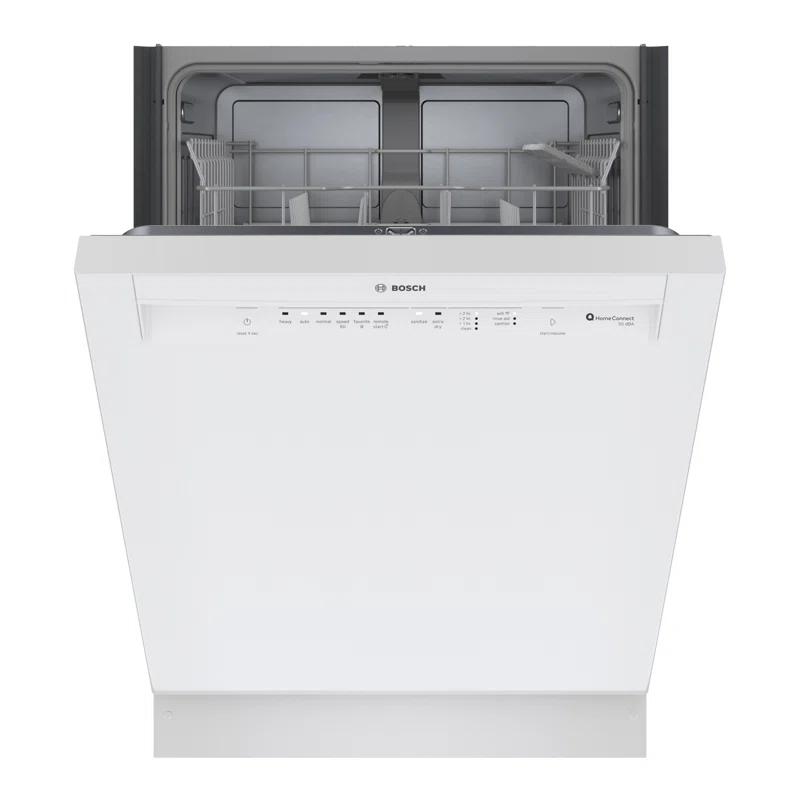 Bosch 800 Series 24" Front Control Built-In Dishwasher with Hybrid Tub SHE3AEM2N