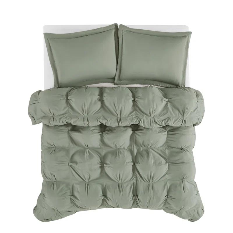 Cloud Puffer Microfiber Comforter Set