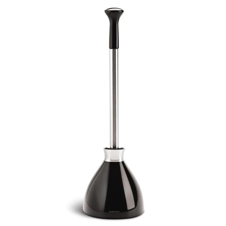 Simplehuman ® Black Toilet Plunger