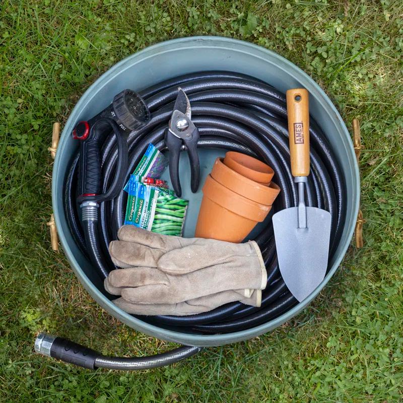 Good Directions Sedona Metal Container Hose Pot