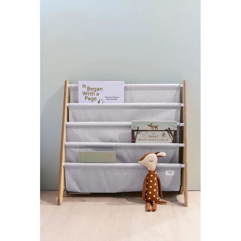 URKS 3 Sprouts - Book Shelf - Kids Book Rack Organizer  - Baby Room Bookcase