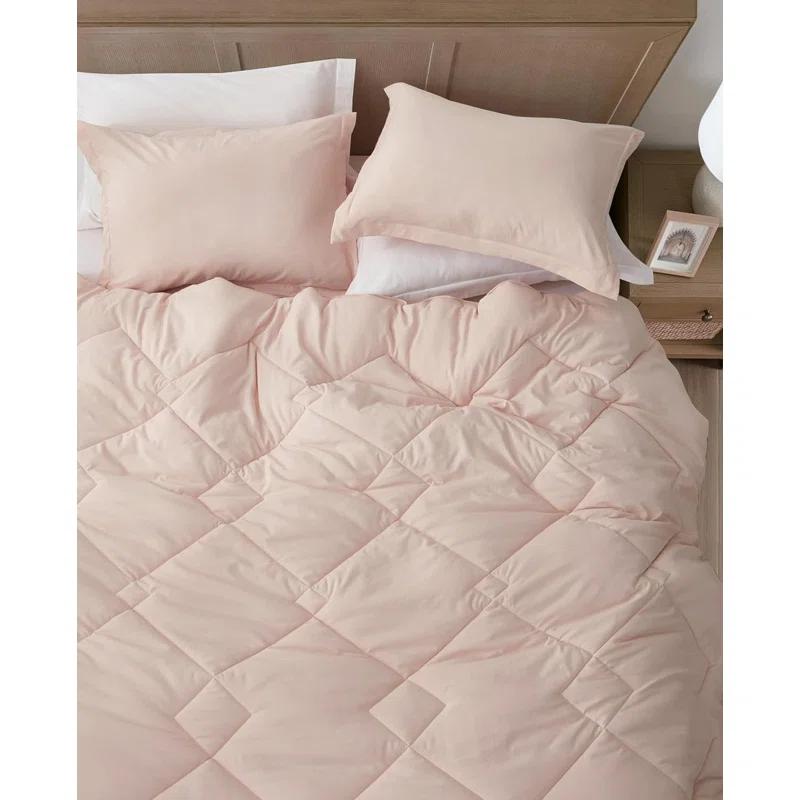 Chezmoi Collection Logan Solid Comforter Set
