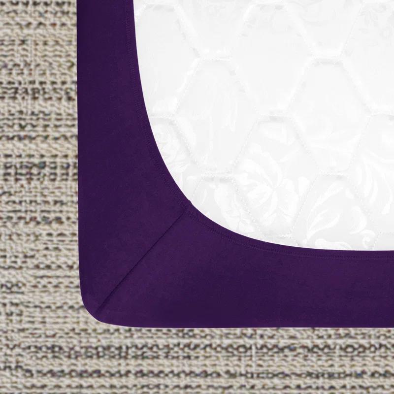 Awesome Home Jersey Knit StretchWrap Box Spring Cover