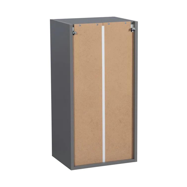 WALLKITCHENS Open Particleboard Standard Wall Cabinet Ready-to-Assemble