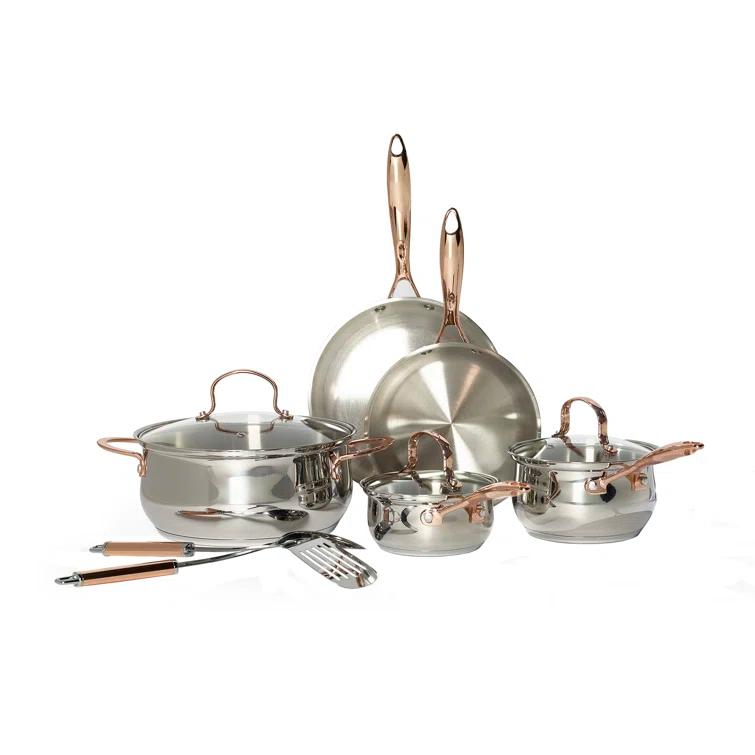 Denmark Celebrations 10 - Piece Stainless Steel Cookware Set