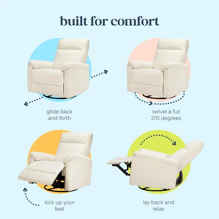 Suzy Electronic Recliner and Swivel Glider