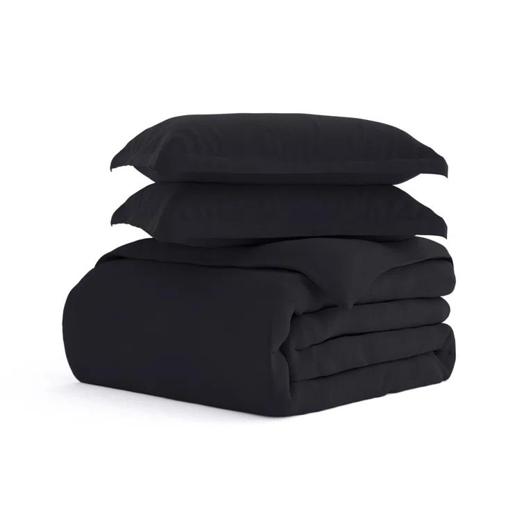 IEnjoy Home Super Soft Double Brushed Duvet Cover Set