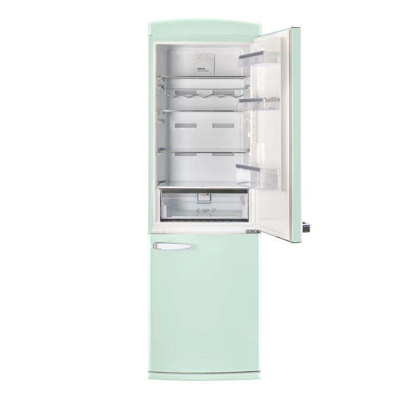Unique Appliances Classic Retro 24 In 12 Cu.ft Bottom Mount Fridge Auto Defrost, Energy Star Certified, Counter Depth UGP-340L LG AC