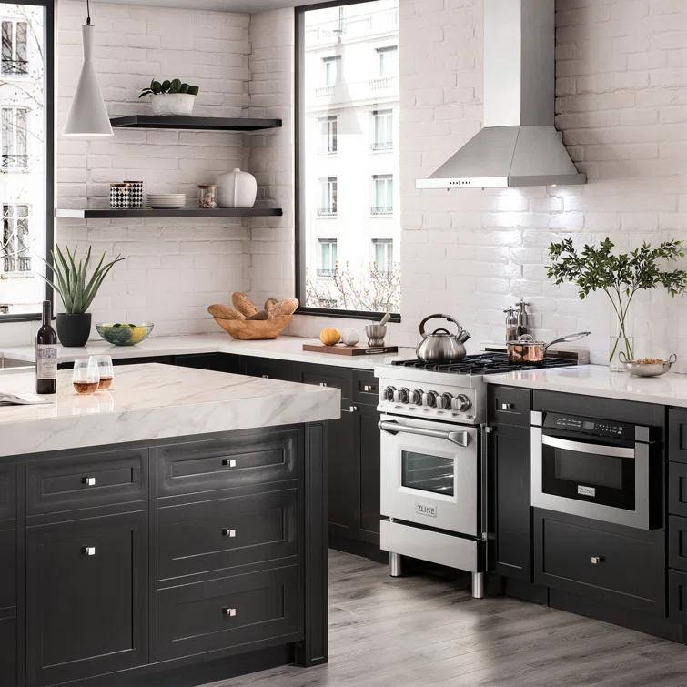 ZLINE ZLINE 24 in. Convertible Vent Wall Mount Range Hood in Stainless Steel (KB-24) KB-24