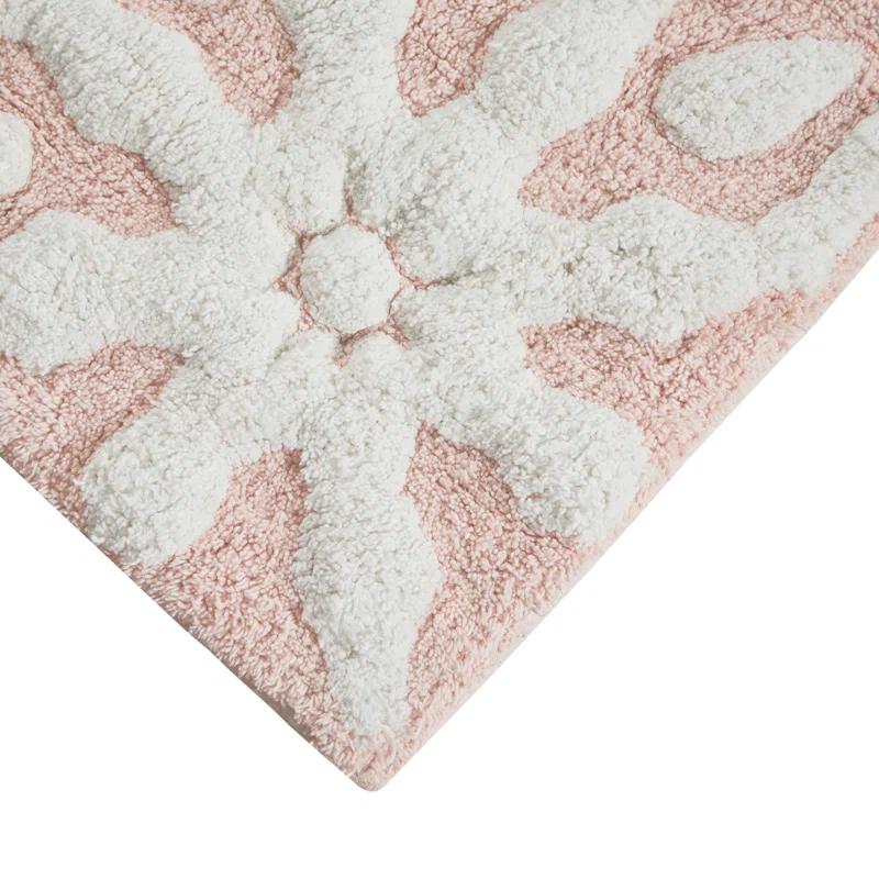 Casablanca Medallion Cotton Tufted Bath Rug