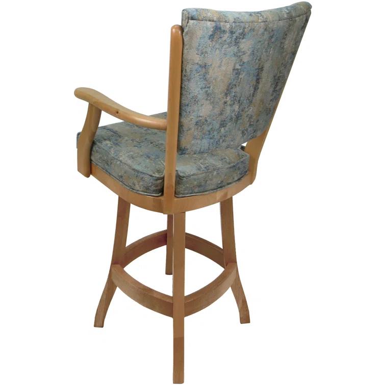 Red Barrel Studio® Irminger Classic Swivel Wood Extra Tall Stool 34" Seat | Wayfair