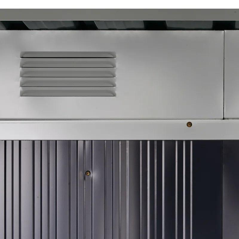 Outsunny 85.5" W x 48" D Storage Shed