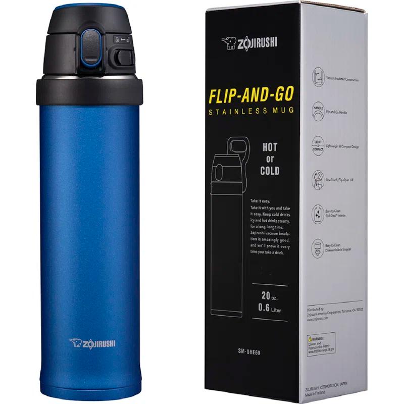 Zojirushi Flip-and-Go Vacuum Insulated Stainless Steel Travel Mug
