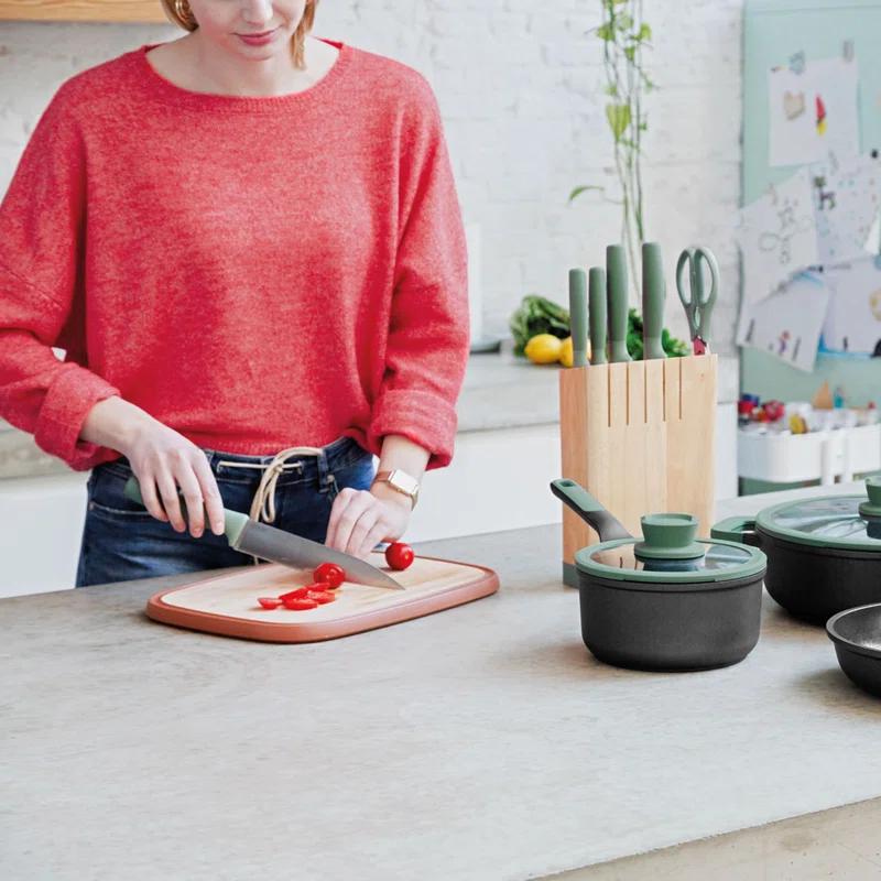 BergHOFF BergHOFF Forest Stainless Steel 2Pc Carving Set, Recycled Material