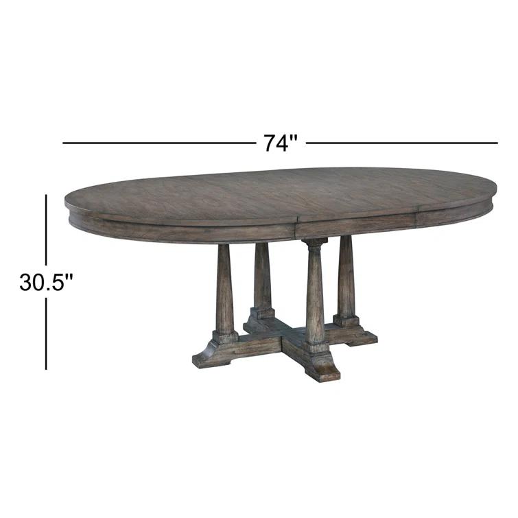 Lincoln Park 74 '' Extendable Dining Table