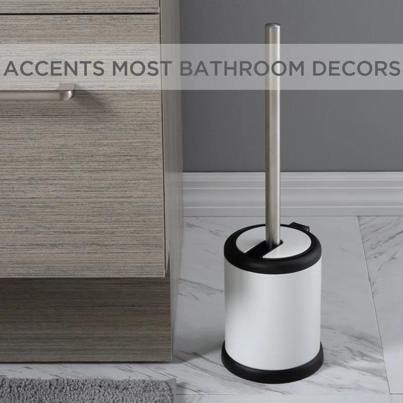 Bath Bliss Bath Bliss Metal Toilet Brush And Holder