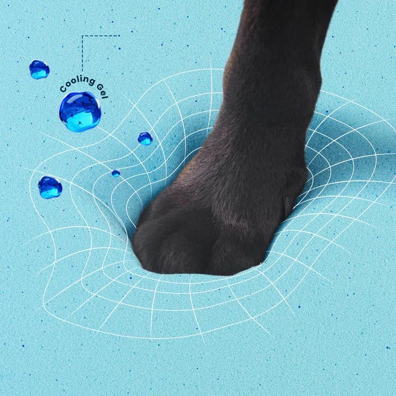 Puppy Paw Orthopedic Polyester Pet Bed