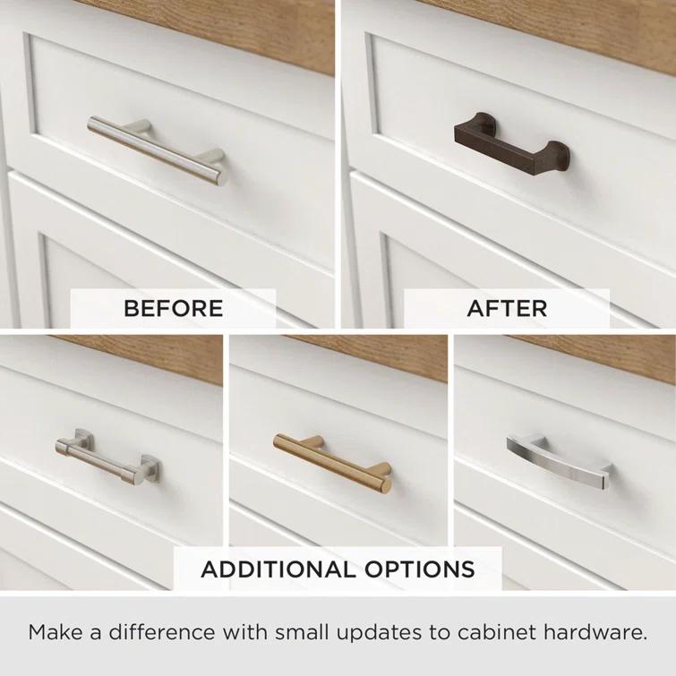 Builder's Program Series 3 Decorative Cabinet 3" Center to Center Bar Pull