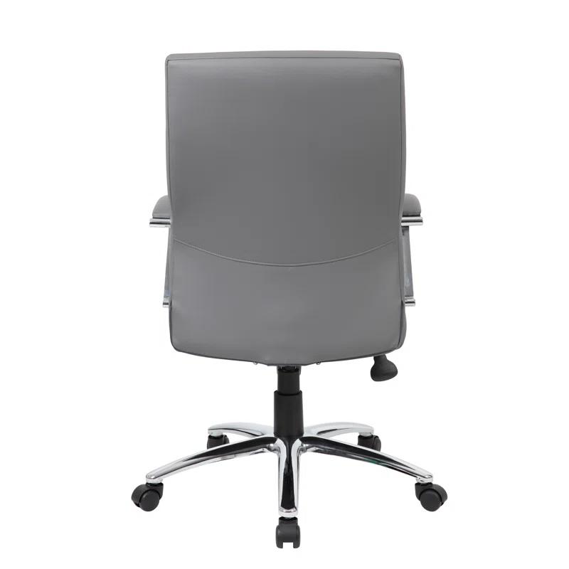 Boss Office Products Leather Conference Chair