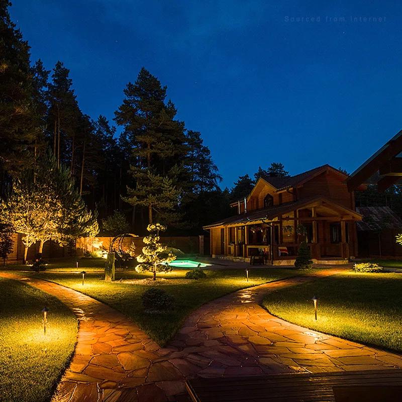 3CCT Low Voltage Landscape Pathway Lights, 5W LED Landscape Path Light, Aluminum, Oil Rubbed Bronze (Set of 12)