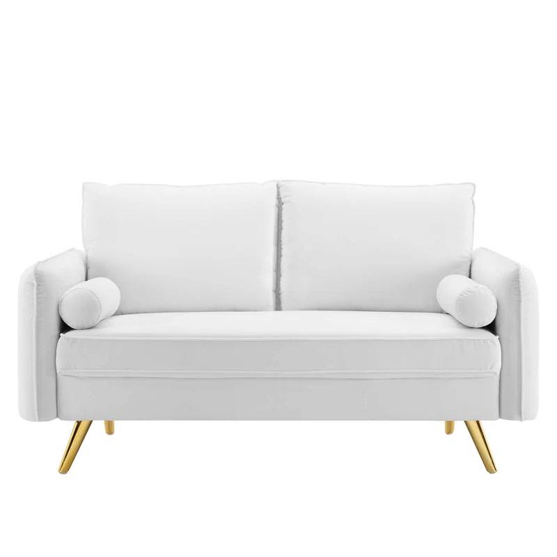 Modway Revive Performance Velvet Loveseat