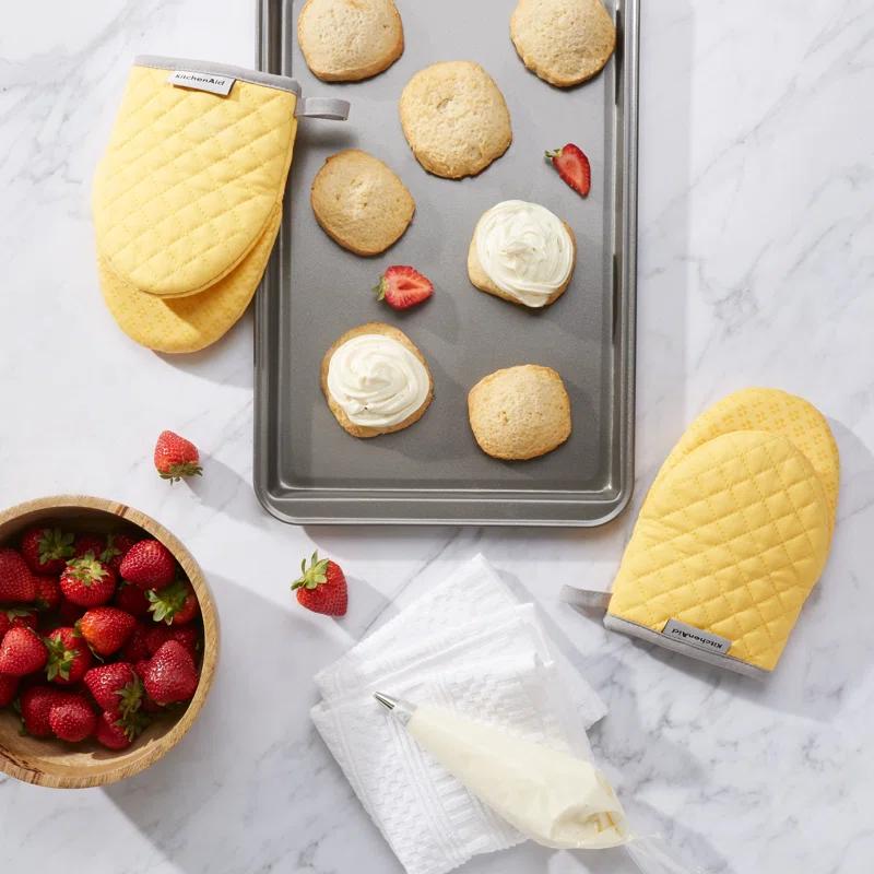 KitchenAid® KitchenAid Asteroid Solid Textured Mini Oven Mitt (Set of 2)