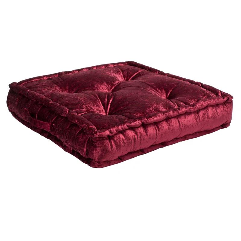 Belia Buttons Reversible Throw Pillow