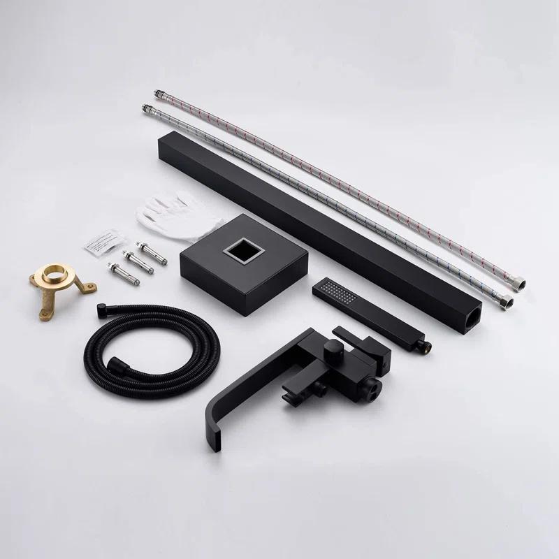 Floor Tub Filler with Diverter