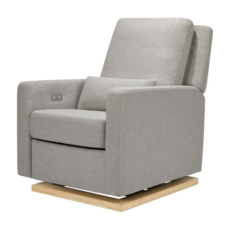 Sigi Electronic Recliner And Glider In Eco-Performance Fabric With USB Port | Water Repellent & Stain Resistant