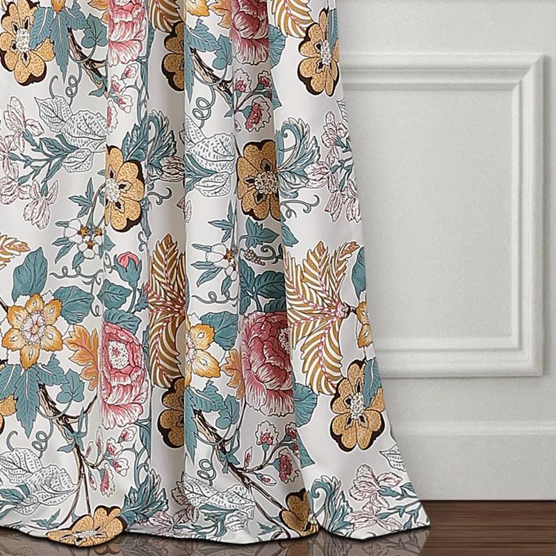 Lush Decor Polyester Room Darkening Curtain Pair (Set of 2)