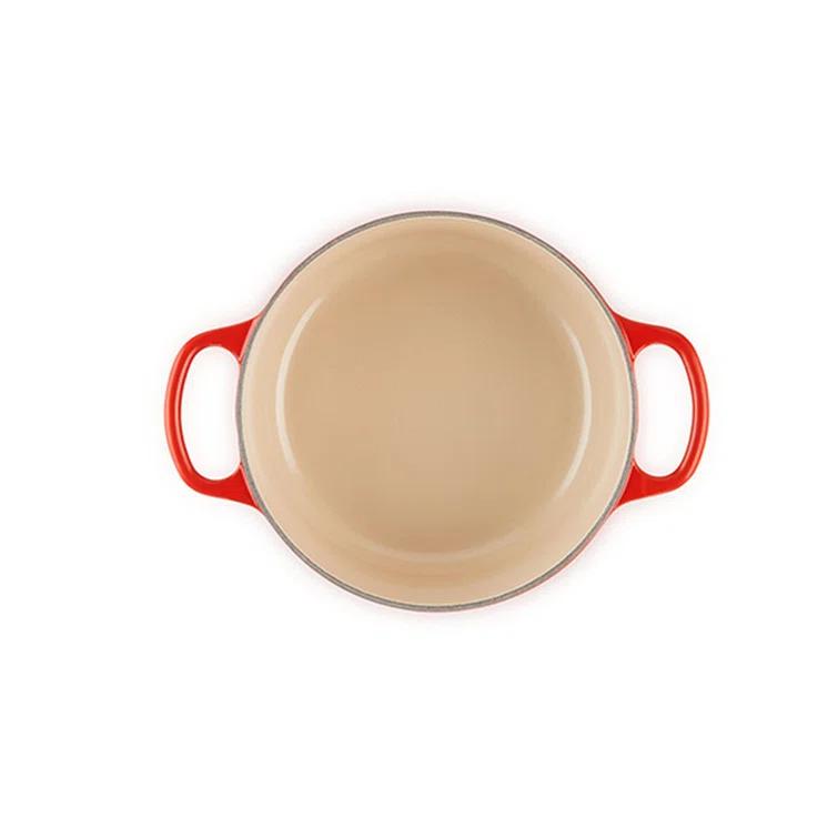 Le Creuset Signature Enameled Cast Iron Round Dutch Oven with Lid