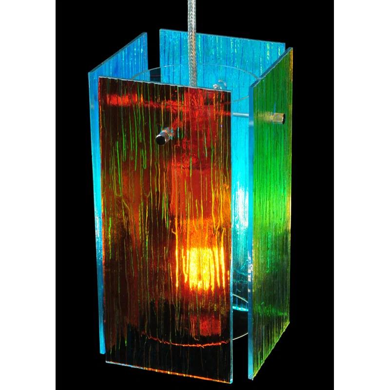 Meyda Lighting 1 - Light Silver Single Pendant