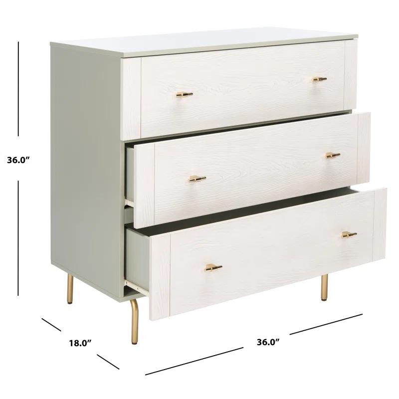 Willa Arlo™ Interiors Bartelt 36'' W 3 - Drawer Dresser
