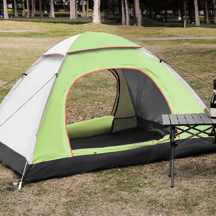 MoNiBloom 2 Person Instant Automatic Pop Up Camping Tent Waterproof Dome Tent with Rain Fly for Outdoor Hiking