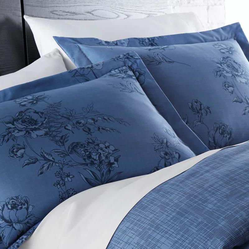 Harmony Collection Microfiber Reversible Duvet Cover Set