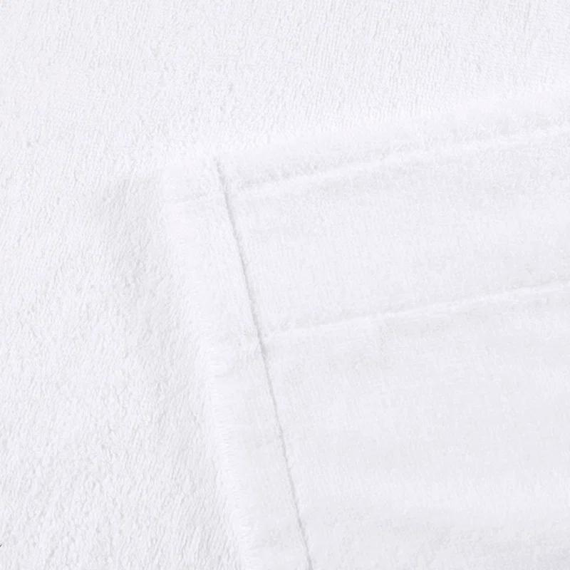 INK+IVY Cotton Terry Cloth Mid-Calf Bathrobe with Pockets