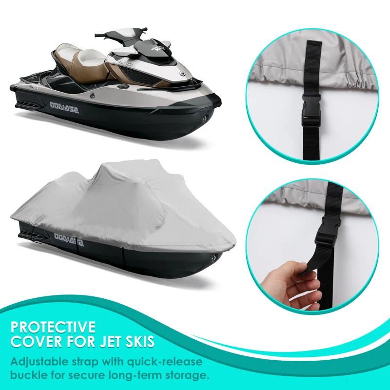 Elastic Mildew Resistant Watercraft Cover By Pyle